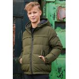 TYGO & vito - NextGen Puffer Jacket Bart - Jongens Jas - Groen - Waterafstotend - Gerecycled Polyester