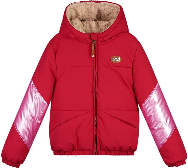 Moodstreet - JONI M507-5224 - Jassen - Rood - Gerecycled Polyester