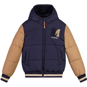 Moodstreet - JERICHO - Jas - Navy - Met Capuchon - Gerecycled Polyester