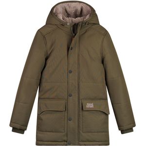 Moodstreet - JASPER M507-6230 - Jongensparka - Khaki - Gerecycled Polyester