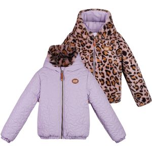 Moodstreet - JOWI M507-5234 - Jassen - Lila - Reversible - Meidenjas