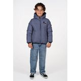 B.Nosy - Jouri - Jongens Jas - Blauw - Reversibel - Gerecycled Polyester