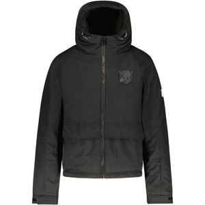 SuperRebel - SPACE Ski Twill Jacket Black - Black - Maat 116