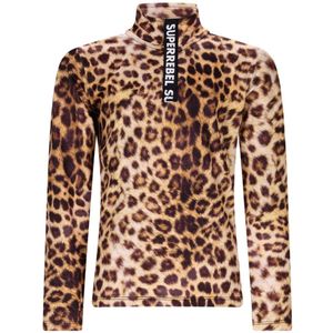 Super Rebel - Spurt - Skipully - Brown Leopard - Wintersportkleding