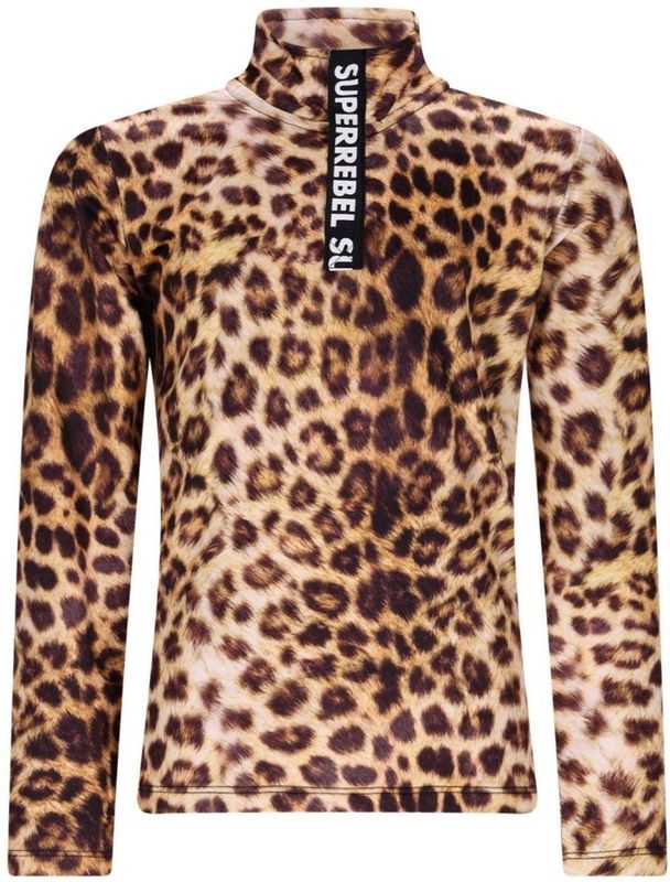 Super Rebel - Spurt - Skipully - Brown Leopard - Wintersportkleding