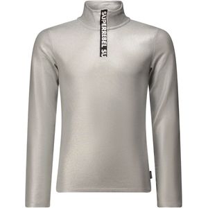 SUPER REBEL - spurt pully - Zilverkleurig - Skipully meisjes