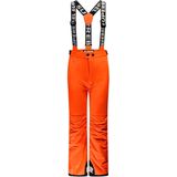 SuperRebel - SPEED Ski Pant Neon Orange - Neon Orange - Maat 116