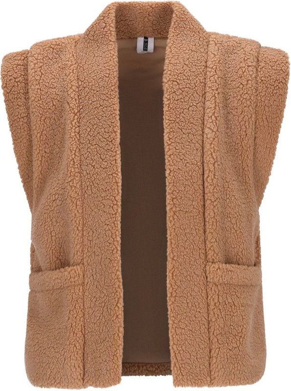 B.Nosy - Georgie - Gilet - Bruin - 100% Polyester