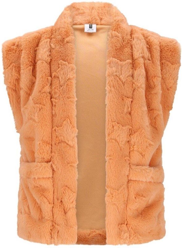 B.Nosy - Georgie - Gilet - 100% Polyester - Korte Mouwen - Effen Kleur