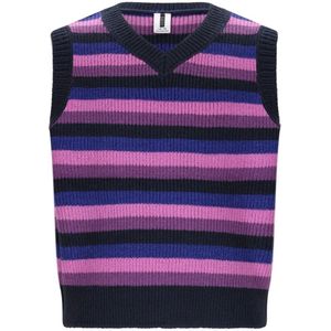 B.Nosy - Gladys - Trui - Mouwloos - Streepprint