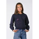 B.Nosy - Sophie Sweater - Blauw - Meisjes Trui