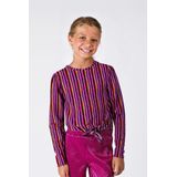 B.Nosy - Tori - Longsleeve - Met Knoopdetail - Comfortabele Ronde Hals - Lange Mouwen