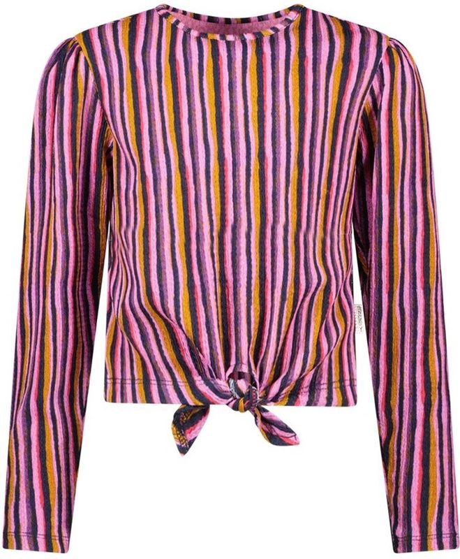 B.Nosy - Tori - Longsleeve - Ronde Hals - Knoopdetail