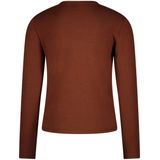 B.Nosy - Tiara - Longsleeve - Bruin - Katoen