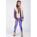 B.Nosy - Blousetop - Paars - Teddy - Lange Mouwen