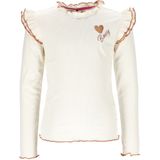 B.Nosy - Tonya Top - T-shirt - Ecru