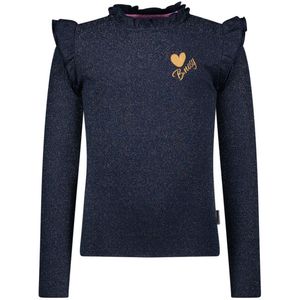 B.Nosy - Tonya Top - Navy - Meisjes T-shirt