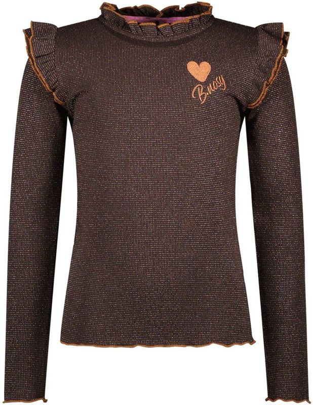 B.Nosy - Y508-5427 - T-shirt - Donker Bruin