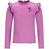 B.Nosy - Tonya Top - Paars - Meisjes T-shirt