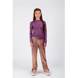 B.Nosy - Phine Pants - Harembroek - Paars - Gouden Shimmering Effect