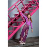 B.Nosy - Phine Pants - Harembroek - Paars - Gouden Shimmering Effect