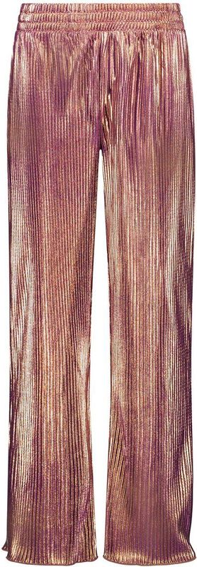 B.Nosy - Phine Pants - Harembroek - Paars - Gouden Shimmering Effect