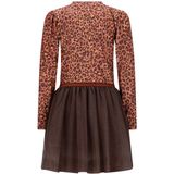 B.Nosy - Dina - Jurk - Bruin - Gemaakt van Gerecycled Polyester