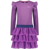 B.Nosy - Dora - Jurk - Paars - Drie Lagen Mesh met Glitter
