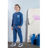 B.Nosy - Sven Sweater - Blauw - Jongens Trui