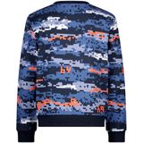 B.Nosy - Scott Sweater Print - Jongens Trui - Blauw