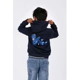 B.Nosy - Sep Hoodie - Navy - Jongens Trui