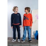 B.Nosy - Trevor Long Sleeve - T-shirt - Levendig Rood