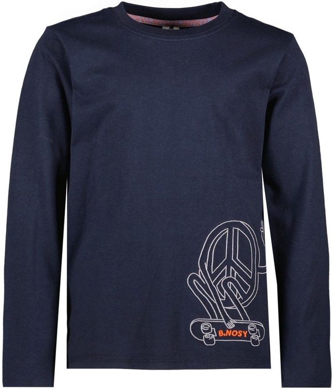 B.Nosy - Trevor Long Sleeve T-shirt - Navy