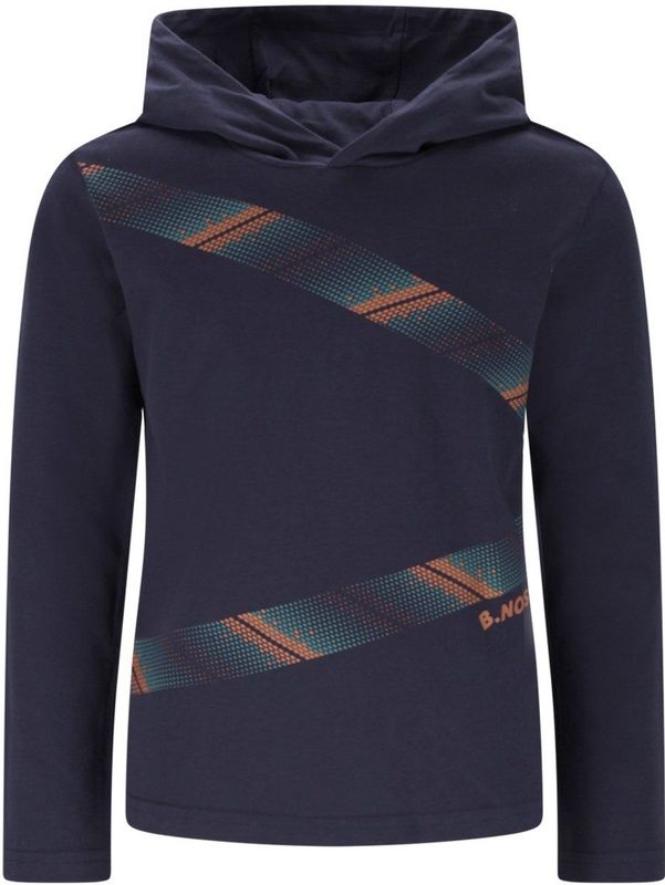 B.Nosy - Y508-6422 - T-shirt - Blauw - Jongens - Lange Mouwen