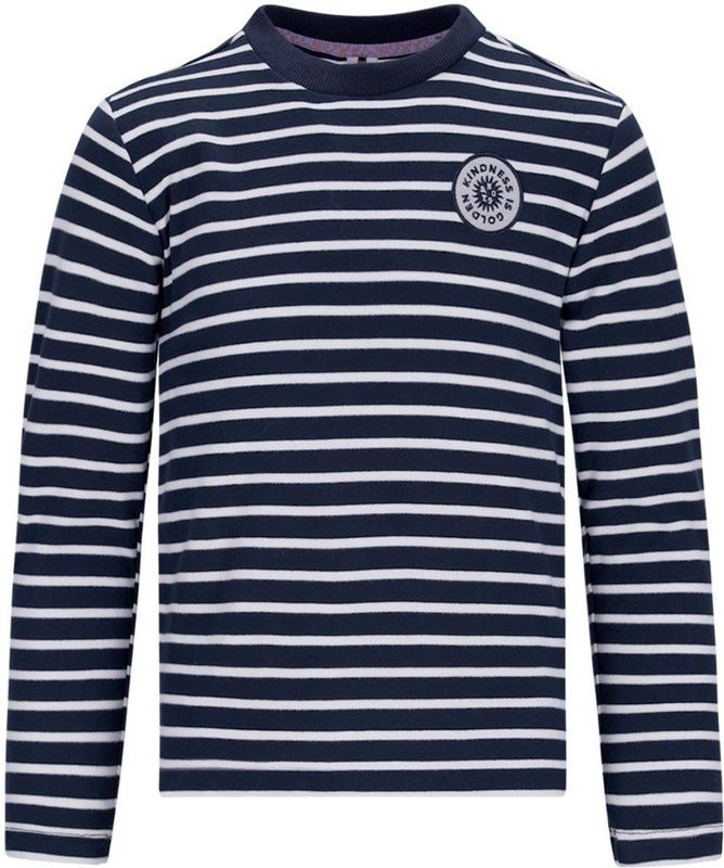 B.Nosy - Longsleeve - Donkerblauw - Gestreept