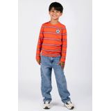 B.Nosy - Tobias - Longsleeve - Oranje - 100% Katoen