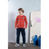 B.Nosy - Tobias - Longsleeve - Oranje - 100% Katoen