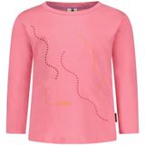 B.Nosy - Longsleeve - Stretchkatoen - Met Ronde Hals - Drukknoopsluiting