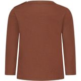 B.Nosy - Tiara - Longsleeve - Bruin - Stretchkatoen