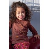 B.Nosy - Tiara - Longsleeve - Bruin - Stretchkatoen