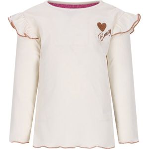 B.Nosy - Mini Tonya Top - Ecru - T-shirt
