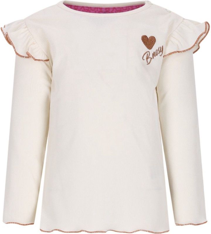 B.Nosy - Mini Tonya Top - Ecru - T-shirt