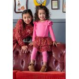 B.Nosy - Mini Daphne - Jurk - Roze