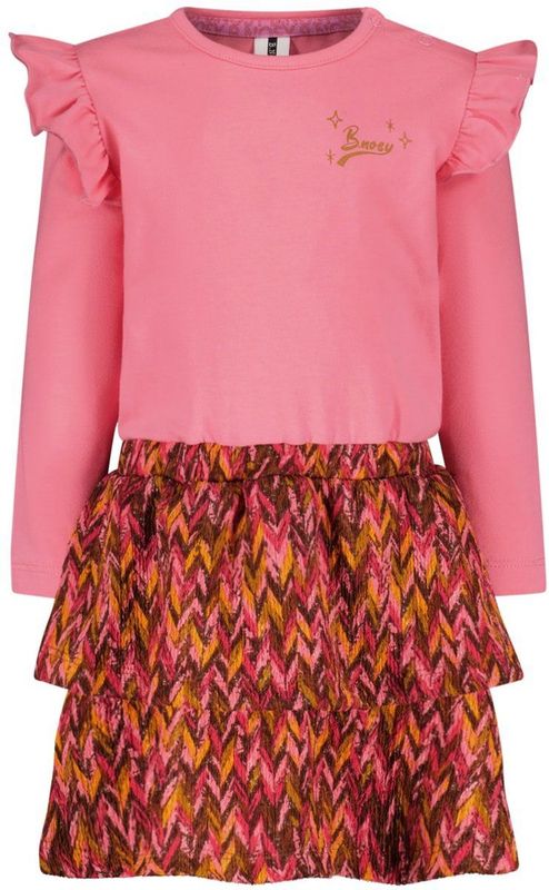 B.Nosy - Mini Daphne - Jurk - Roze