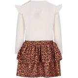 B.Nosy - Mini Daphne - Jurk - Ecru