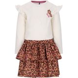 B.Nosy - Mini Daphne - Jurk - Ecru