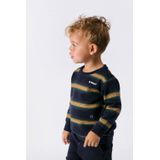 B.Nosy - Scott - Sweater - Streep Print - Ronde Hals - Lange Mouwen - 100% Katoen