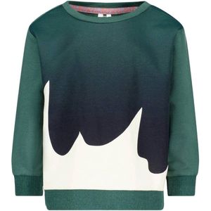 B.Nosy - Scott - Sweater - Groen - 100% Katoen - Lange Mouwen