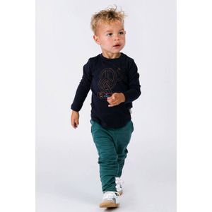 B.Nosy - Trevor - Longsleeve - Donkerblauw - 100% Katoen