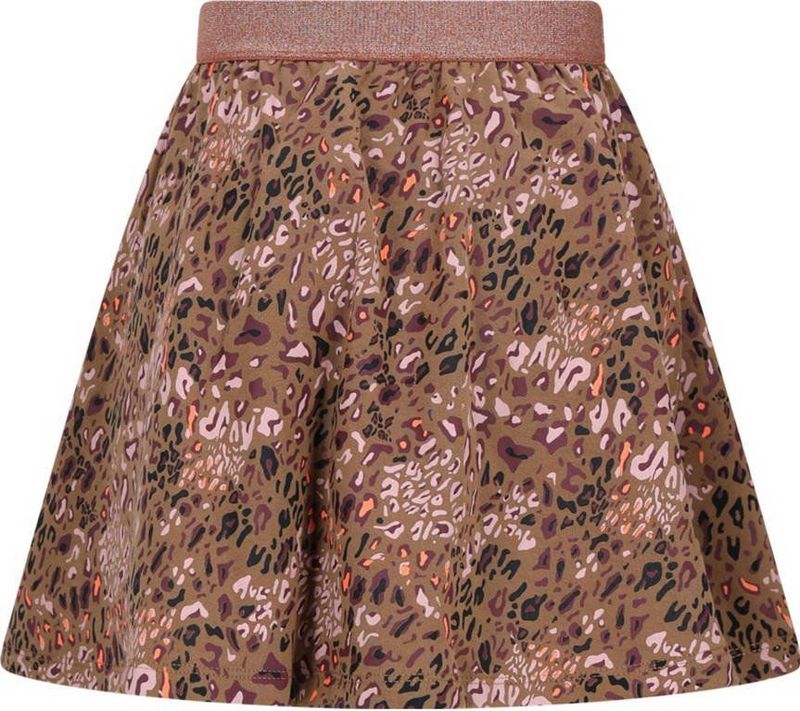 TYGO & vito - A-lijn Rok - Bruin - Midi Lengte